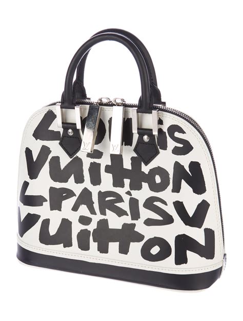 louis vuitton graffiti alma mm|louis vuitton alma handbag.